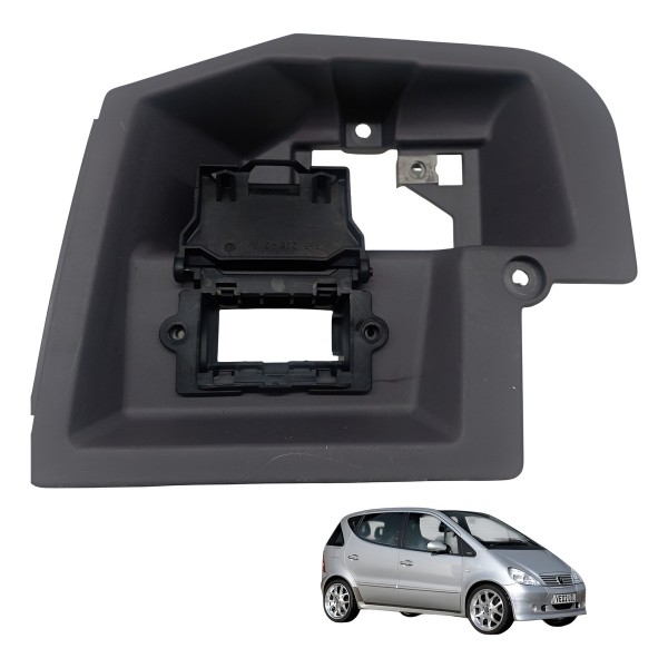 Moldura Alavanca Puxador Capô Mercedes A160 2002 2003 2004