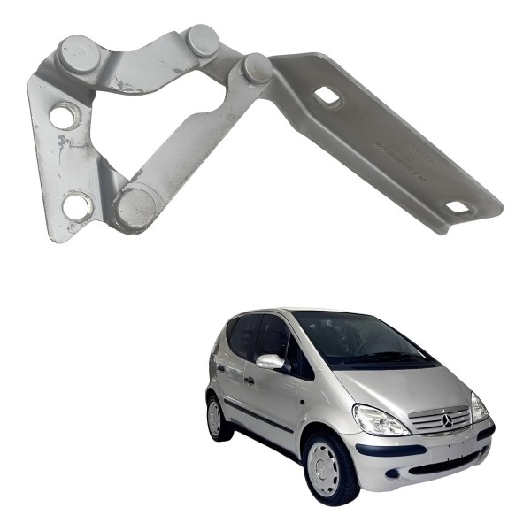 Dobradiça Esquerda Capô Mercedes A160 2002 2003 2004 2005