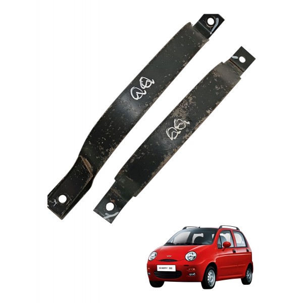 Par Alça Fixação Tanque Combustivel Chery Qq 1.0 2014 2015