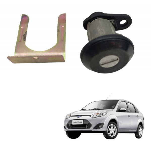 Miolo Fechadura Tampa Traseira Ford Fiesta Hatch 2012 2013