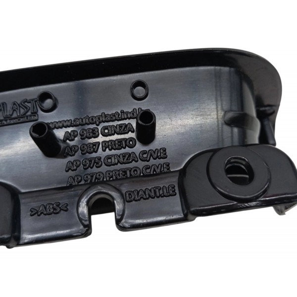 Moldura Puxador Porta Dianteira Cinza Vw Gol Voyage G5 G6 Cinza