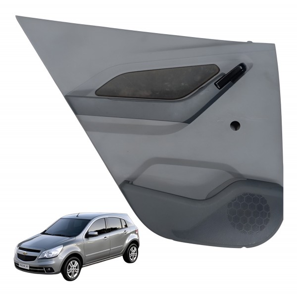 Forro Porta Traseira Esquerda Chevrolet Agile 4p 2010 2011