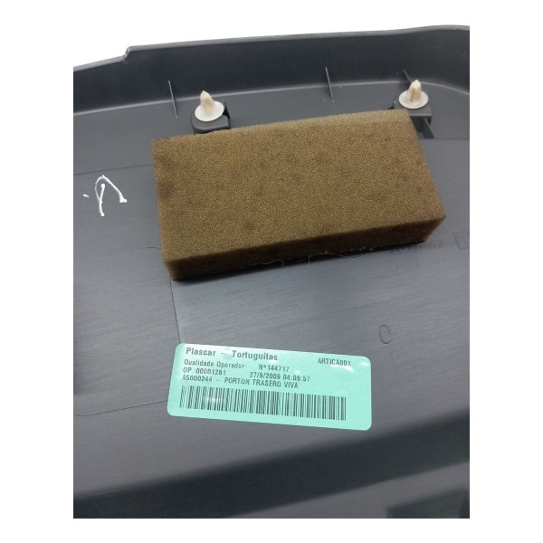 Acabamento Tampa Traseira Chevrolet Agile 2010 2011 2012