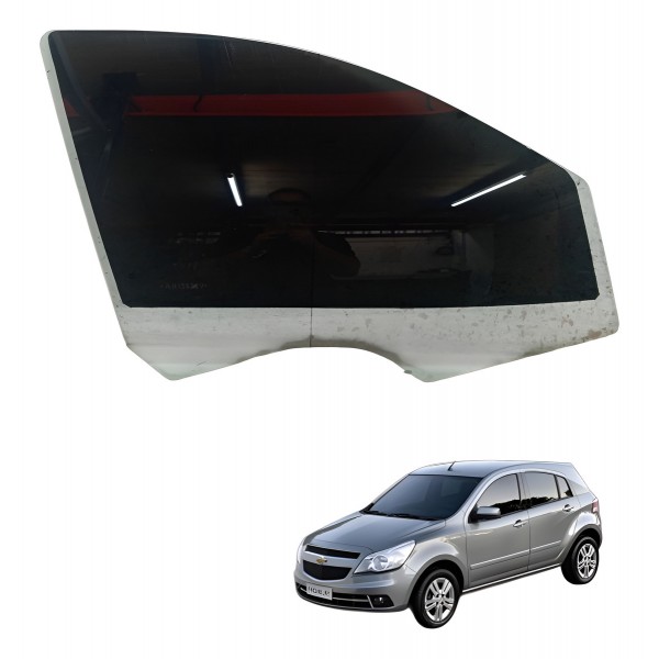 Vidro Porta Dianteiro Direito Chevrolet Agile 1.4 2010 2011