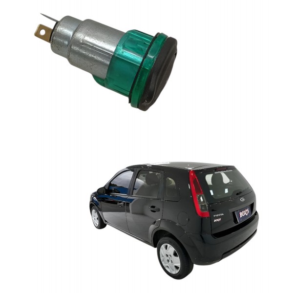 Tomada 2v Painel Ford Fiesta Rocam 1.6 2011 2012 2013