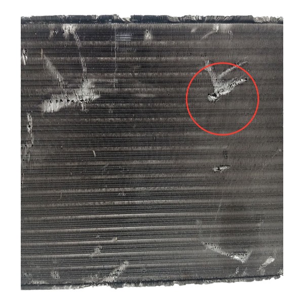 Radiador Água Motor Ford Fiesta 1.6 Hatch 20122013 Detalhe