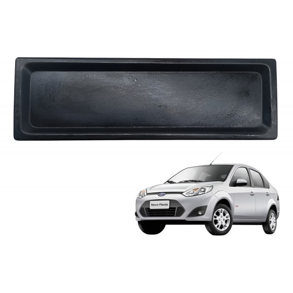 Moldura Tampa Radio Ford Fiesta Rocan 1.6 2010 2011 2012 Preto