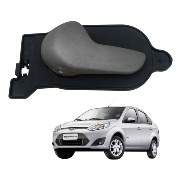 Maçaneta Interna Traseira Esquerda Ford Fiesta 1.6 2013 Traseira