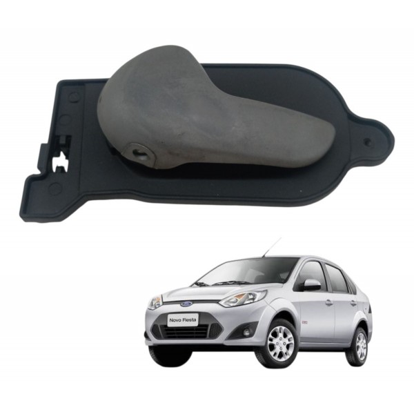 Maçaneta Interna Dianteira Esquerda Ford Fiesta 1.6 2013 Dianteira