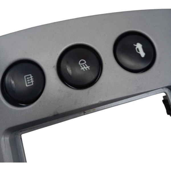 Moldura Painel Central Comando Ar Ford Fiesta Hatch 2013