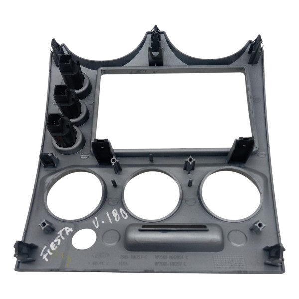 Moldura Painel Central Comando Ar Ford Fiesta Hatch 2013