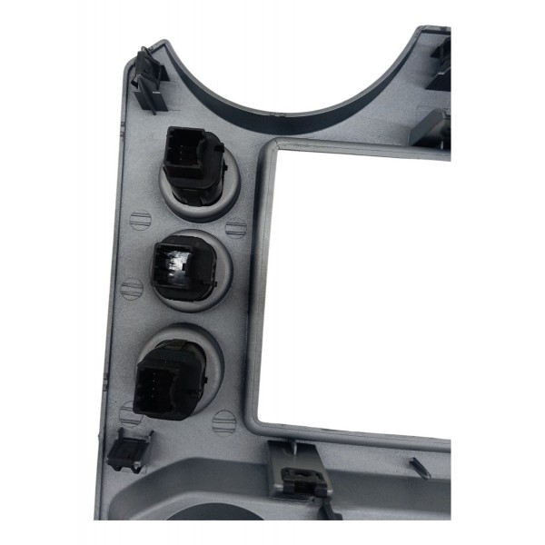 Moldura Painel Central Comando Ar Ford Fiesta Hatch 2013
