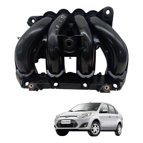 Coletor Admissão Ford Fiesta 1.6 2010 2011 2012 2013 2014