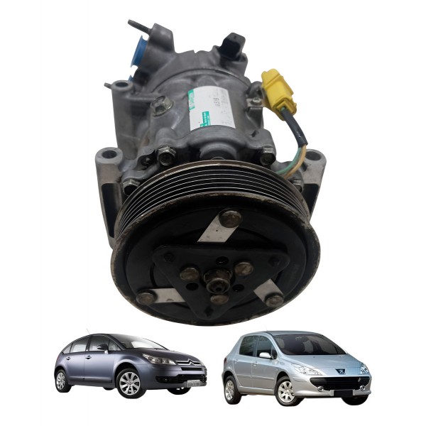 Compressor Ar Condicionado Peugeot 208 308 C3 C4 2008