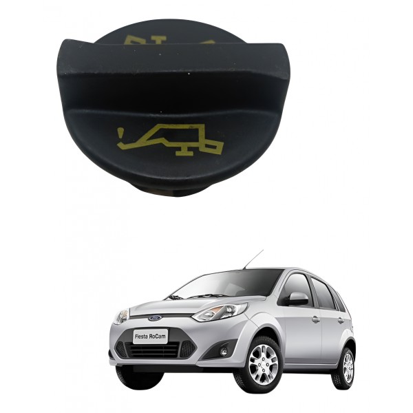 Tampa Oleo Motor Ford Fiesta 1.6 Rocam 2011 2012 2013