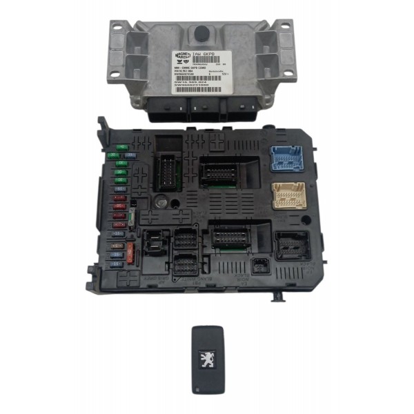 Kit Modulo Injeção Code Automatico Peugeot 307 2.0 2010 6kpb