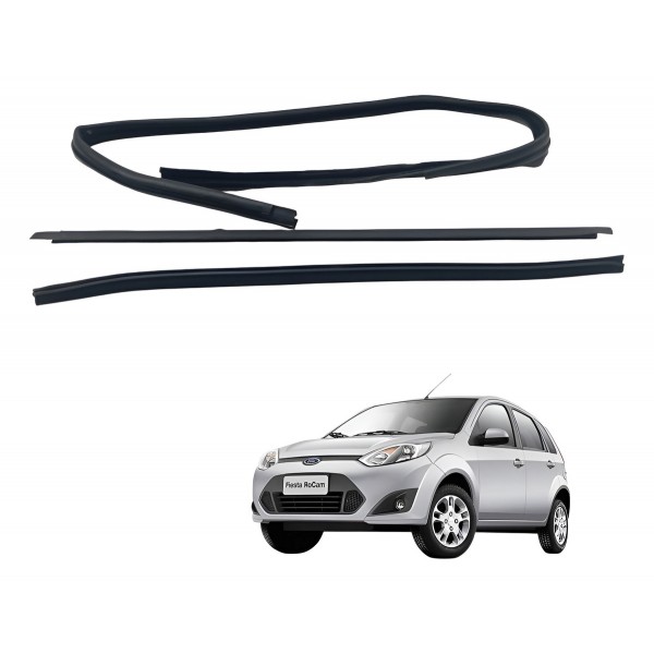 Kit Canaleta Porta Traseira Esquerda Ford Fiesta 1.6 2013