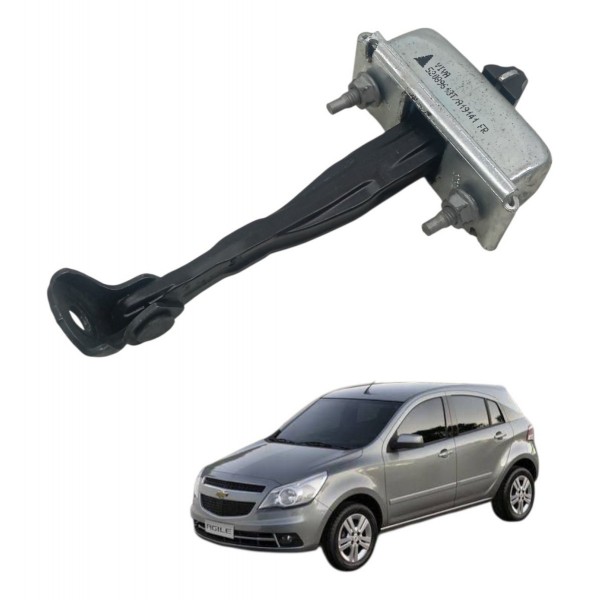 Limitador Porta Dianteira Esquerda Chevrolet Agile 2010 2011