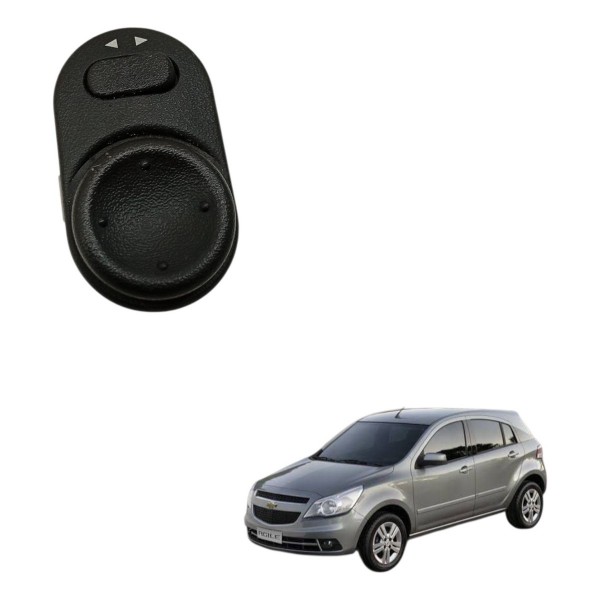 Botão Ajuste Retrovisor Chevrolet Agile 1.4 2010 2011 2012