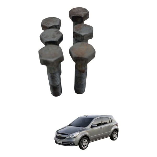 Kit Parafuso Fixação Cambio Chevrolet Agile 2010 2011 2012