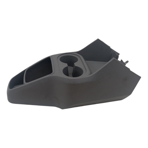 Moldura Console Central Porta Copos Gm Agile 2012 Detalhe Cinza