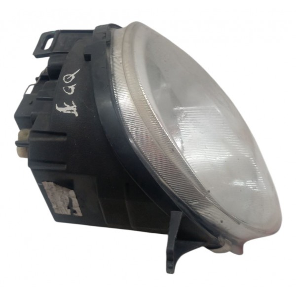 Farol Esquerdo Chery Qq  2011 2013 Detalhe Mascara Cromado Esquerdo/motorista