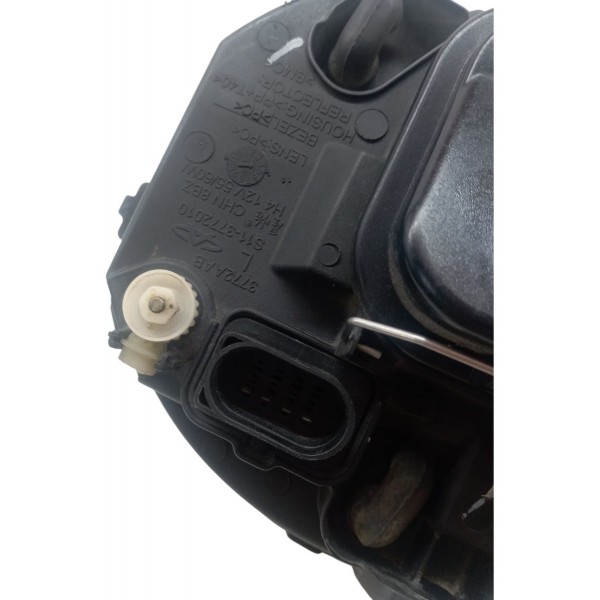 Farol Esquerdo Chery Qq  2011 2013 Detalhe Mascara Cromado Esquerdo/motorista