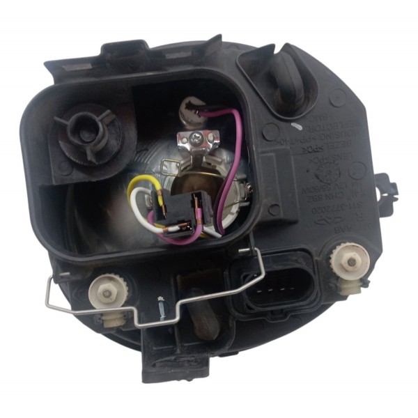 Farol Direito Chery Qq 1.0 2011 2013 Detalhe Mascara Cromado Esquerdo/motorista