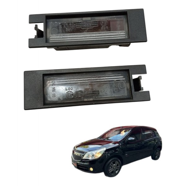 Lanterna Luz Placa Chevrolet Agile 1.4 2010 2011 2012 2013