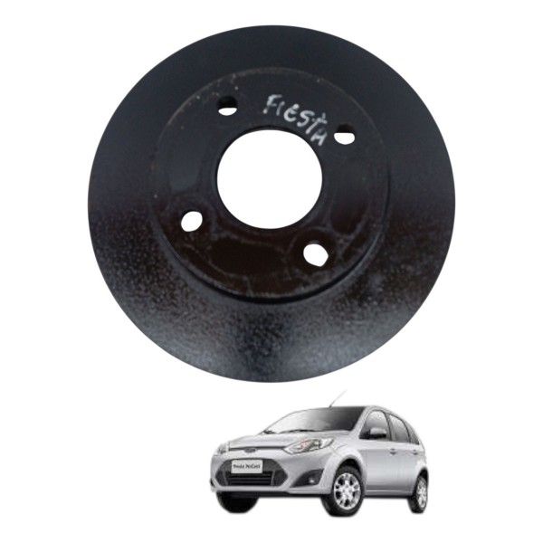 Disco Freio Dianteiro Direito Ford Fiesta 1.6 2012 2013