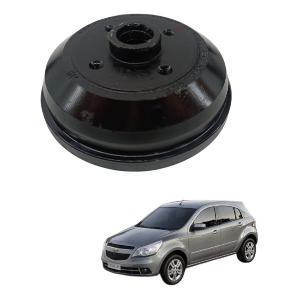 Panela Tambor Freio Traseiro Esquerdo Chevrolet Agile 2010