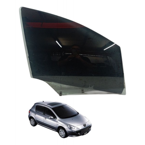 Vidro Porta Dianteira Direita Peugeot 307 2.0 2008 2009 2010