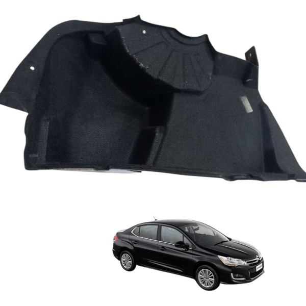 Forro Direito Porta Malas Citroen C4 Lounge 1.6 2015 Detalhe