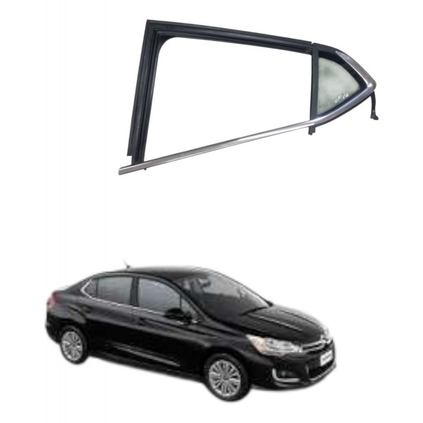 Vidro Fixo Traseiro Esquerdo Citroen C4 Lounge 1.6 2014 2015