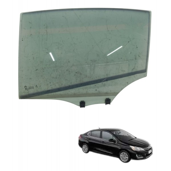 Vidro Porta Traseiro Esquerdo Citroen C4 Lounge 4p 2014 2015