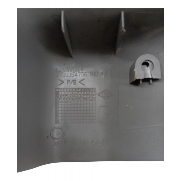 Soleira Inferior Traseira Esquerda Renault Kangoo 2003 2004 Cinza