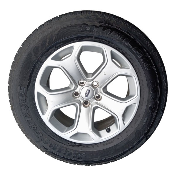 Jogo Roda Pneu 265/60r18 Bridgestone Ford Edge 2011 2012 Prateado