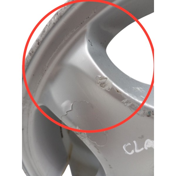 Roda Avulsa Aro 15 Mercedes Classe A 2002 A168401130 Detalhe