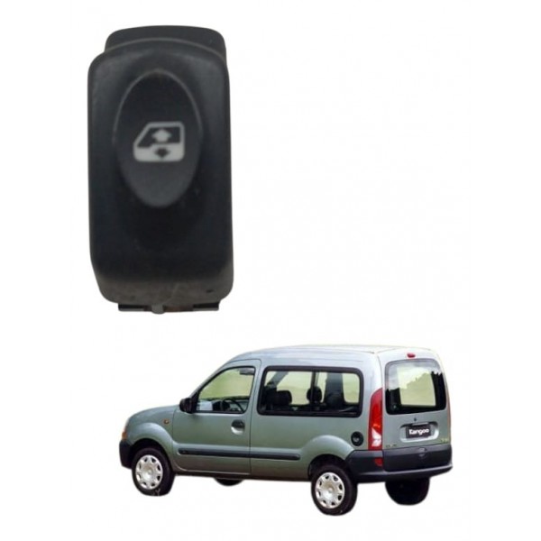 Botão Vidro Eletrico Dianteiro Renault Kangoo 1.0 2003 2004