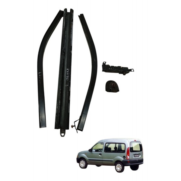 Kit Trilho Porta Esquerdo Renault Kangoo 1.0 2003 2004 2005