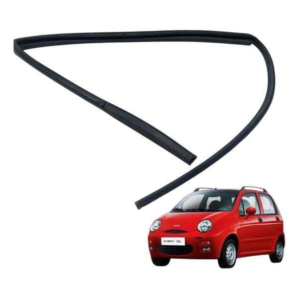 Borracha Canaleta Dianteira Direita Chery Qq 1.0 2011 2012