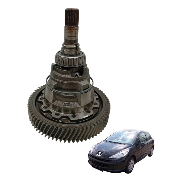 Coroa Pinhão Caixa Satélite Cambio Al4 Peugeot 207 C4 2.0