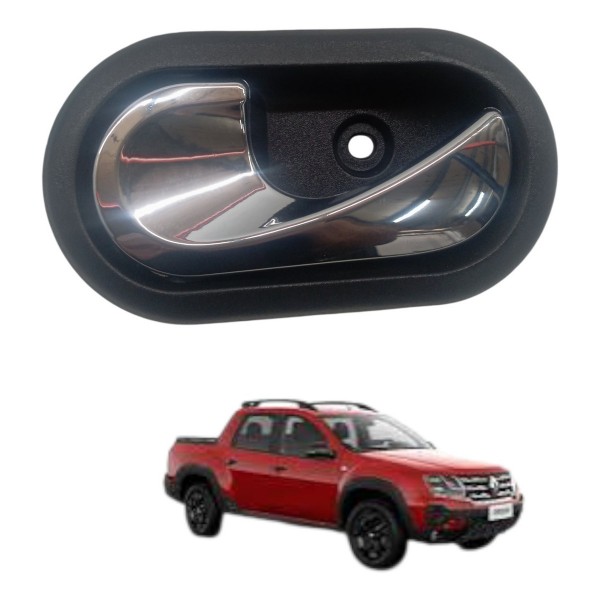 Maçaneta Puxador Interna Esquerda Renault Orochi Duster 2013 Dianteira
