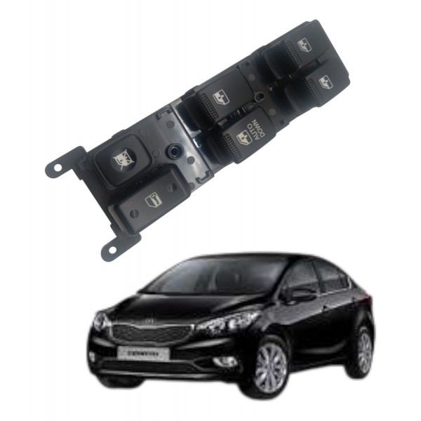 Botão Vidro Eletrico Esquerdo Kia Cerato 2014 2015 2016