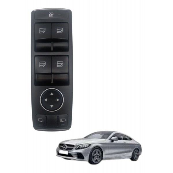 Botão Comando Vidro Eletrico Mercedes C180 2012 2013 2014