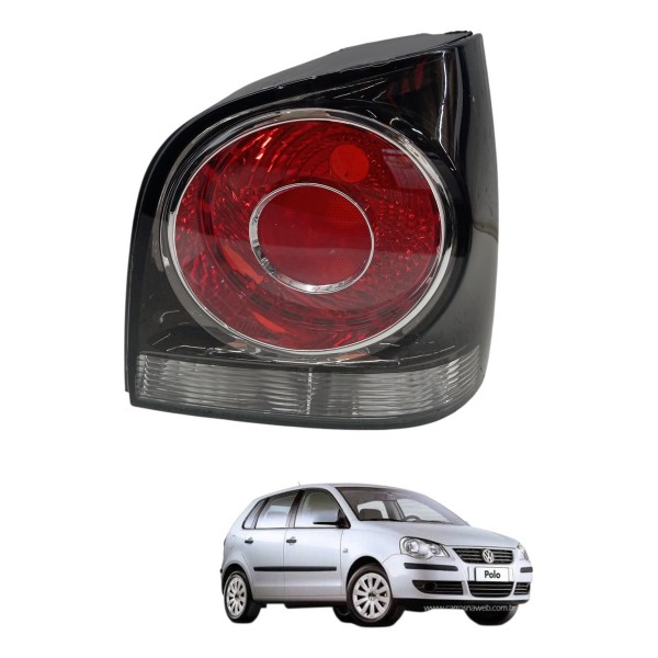 Lanterna Direita Volkswagen Polo Hatch 2008 2009 2010 2011 Direito/passageiro