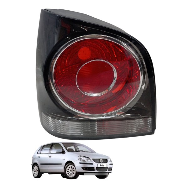 Lanterna Esquerdo Volkswagen Polo Hatch 2008 2009 2010 2011 Esquerdo/motorista