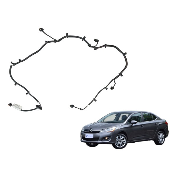 Chicote Parachoque Traseiro Citroën C4 Lounge 2014 2015