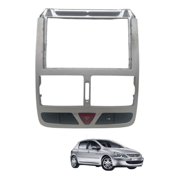 Moldura Painel Central Peugeot 307 2.0 2010 2011 2012 2013