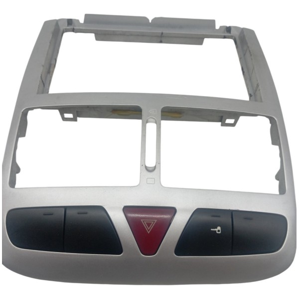 Moldura Painel Central Peugeot 307 2.0 2010 2011 2012 2013